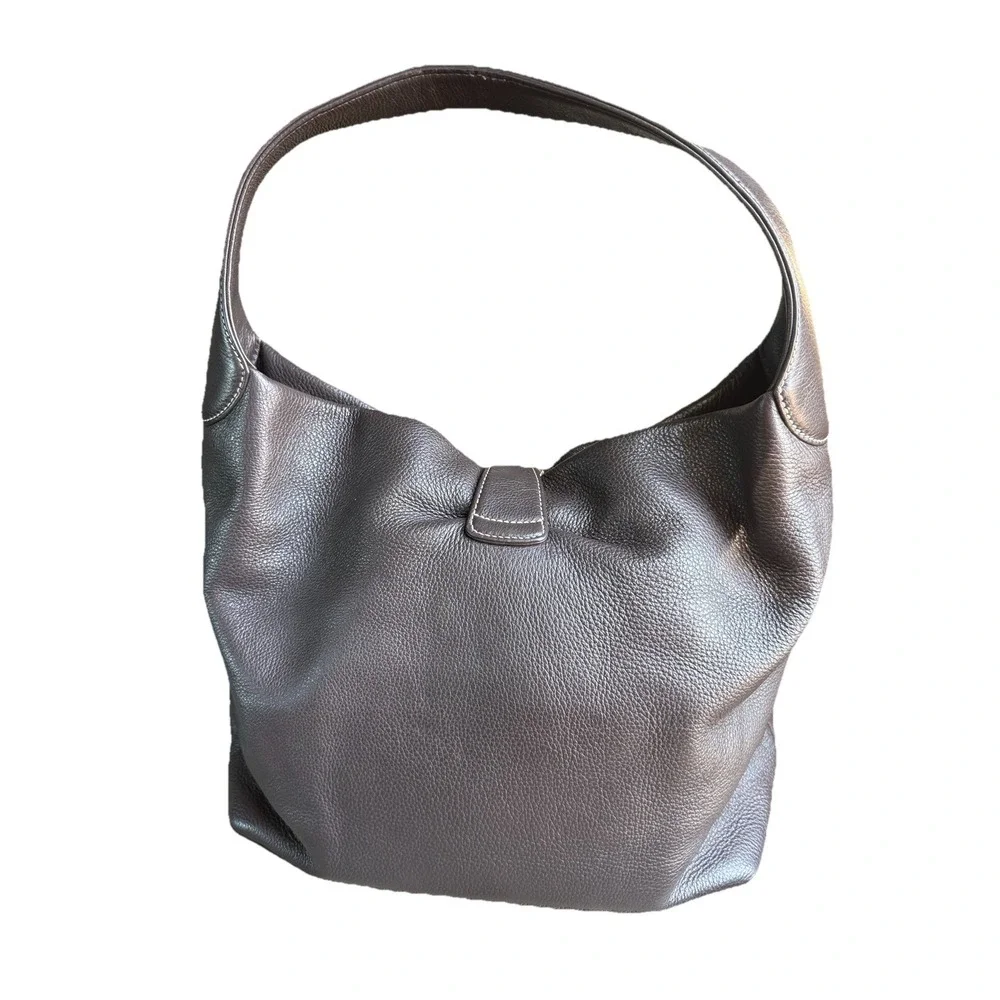 DOONEY & BOURKE Florentine Logo Lock Leather Hobo Bag and Wallet Limited Edition